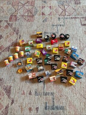 Shopkins Real Littles mini Grocery Frozen Foods Treats Set of 50